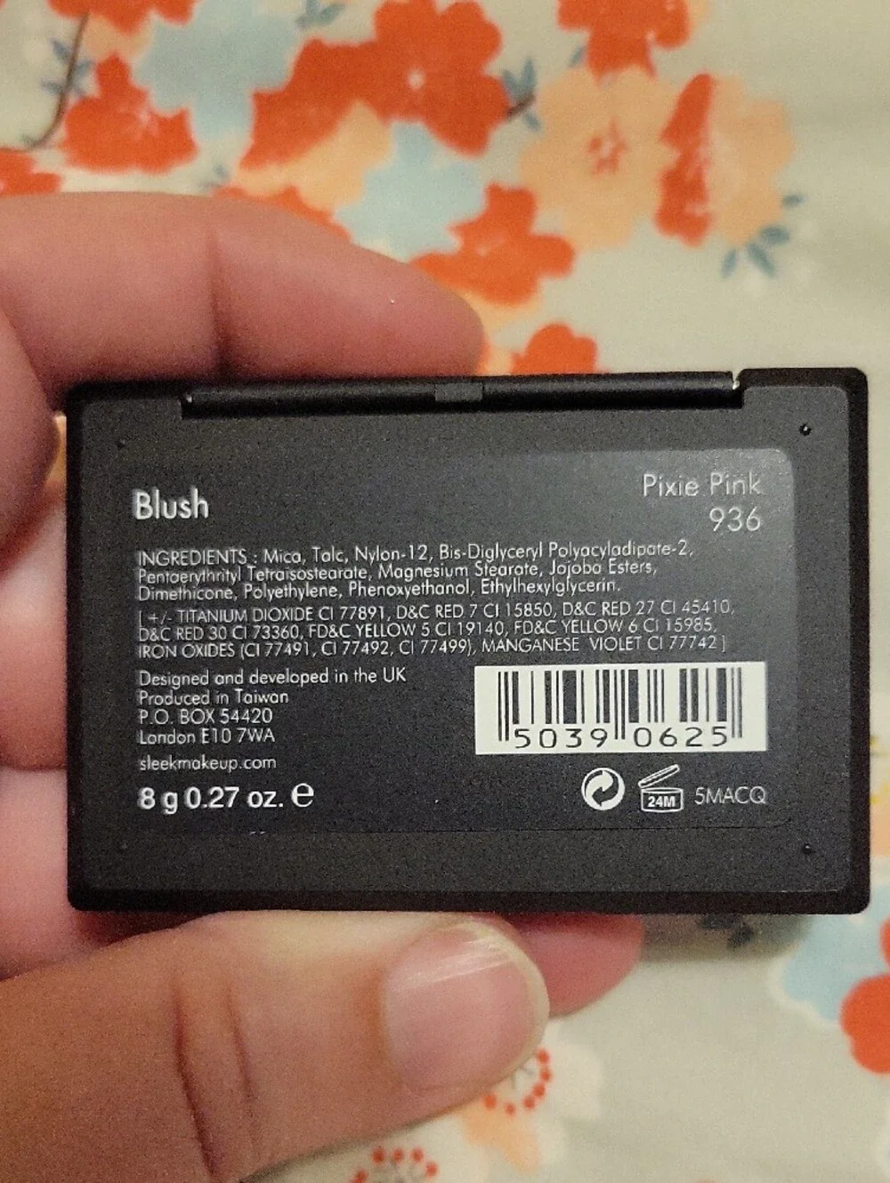 SLEEK Make Up Blush - Pixie Pink